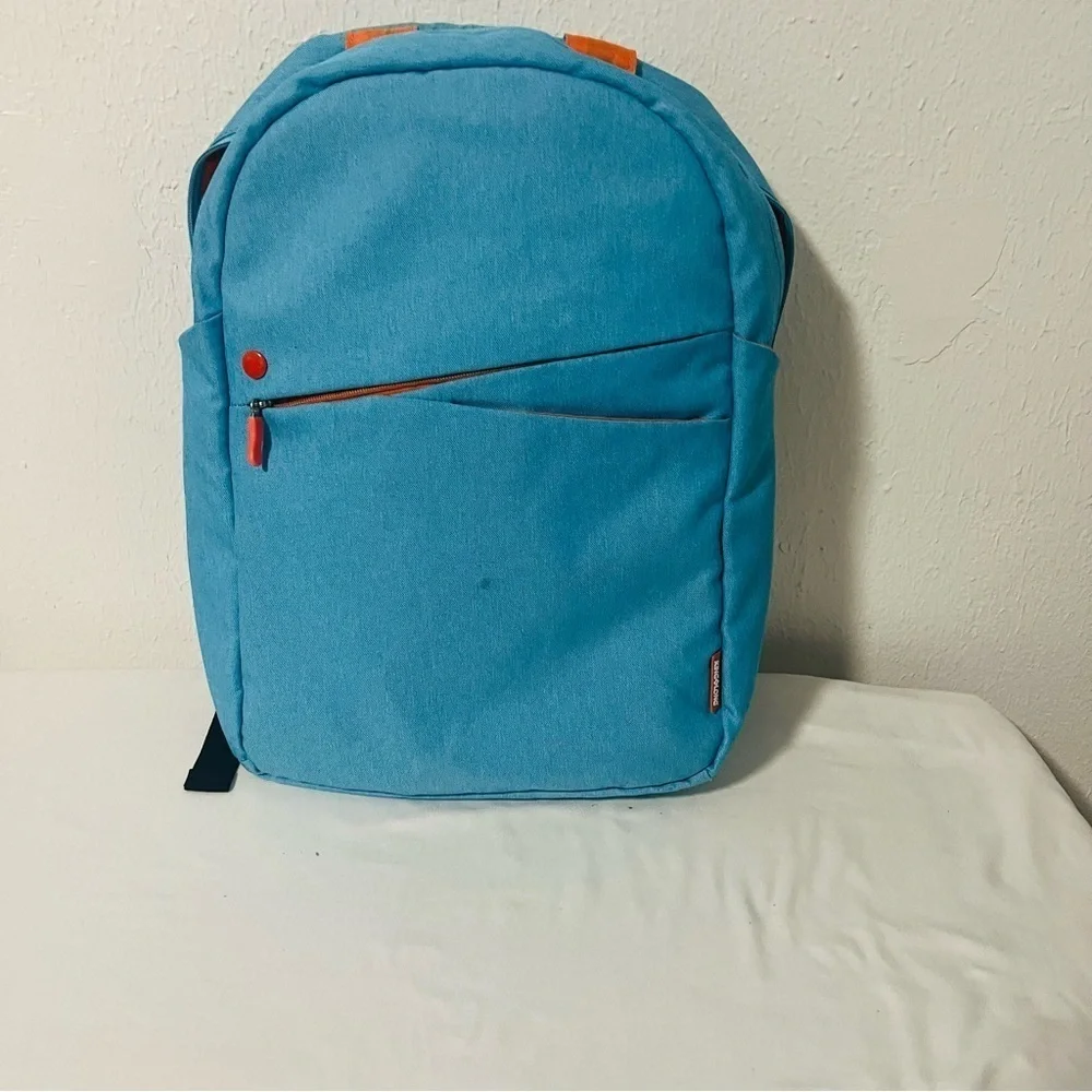 KINGSLONG Business Durable Linen Laptop Backpack Large Capacity Shoulder Strap